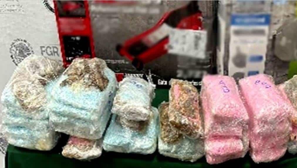 Aseguran 320 mil pastillas de fentanilo en paquetería de Jalisco