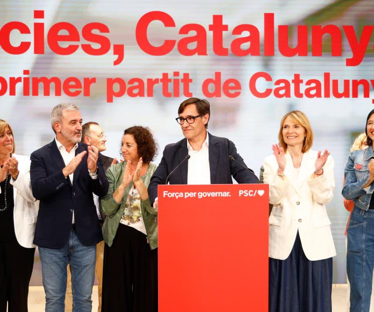 Ganan socialistas los comicios de Cataluña