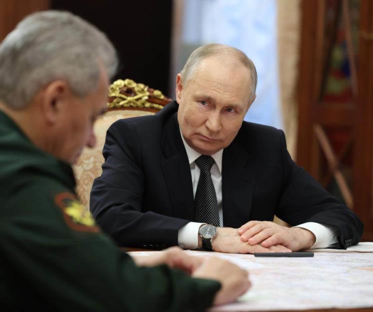 Propone Putin nueva candidatura para ministro de Defensa