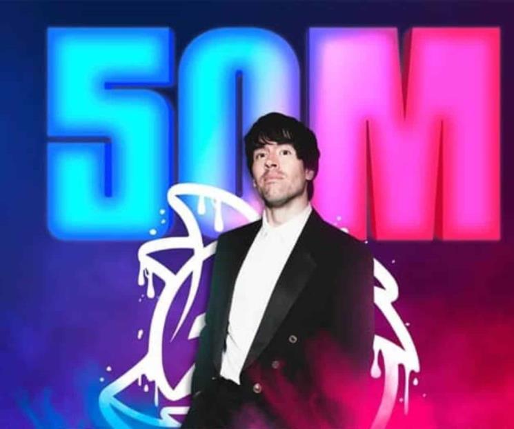 El youtuber Germán Garmendia supera los 50 millones de suscriptores