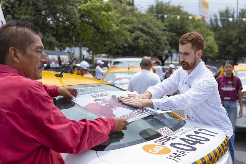 Apoyaría Mauricio Cantú causa de taxistas