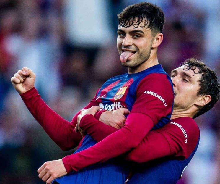 Golea Barcelona y asegura subliderato en la Liga de España