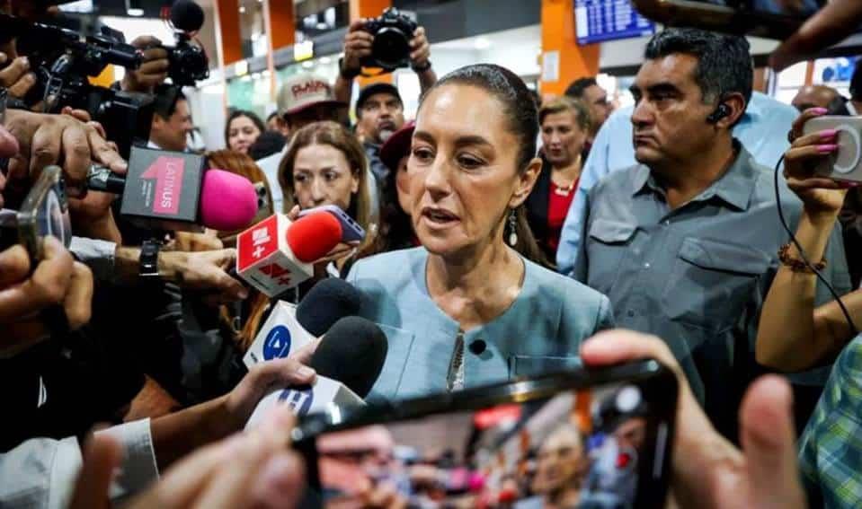 Sheinbaum se solidariza con Máynez y cancela evento en Monterrey