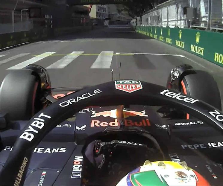 Checo Pérez saldrá décimo octavo en el Gran Premio de Mónaco