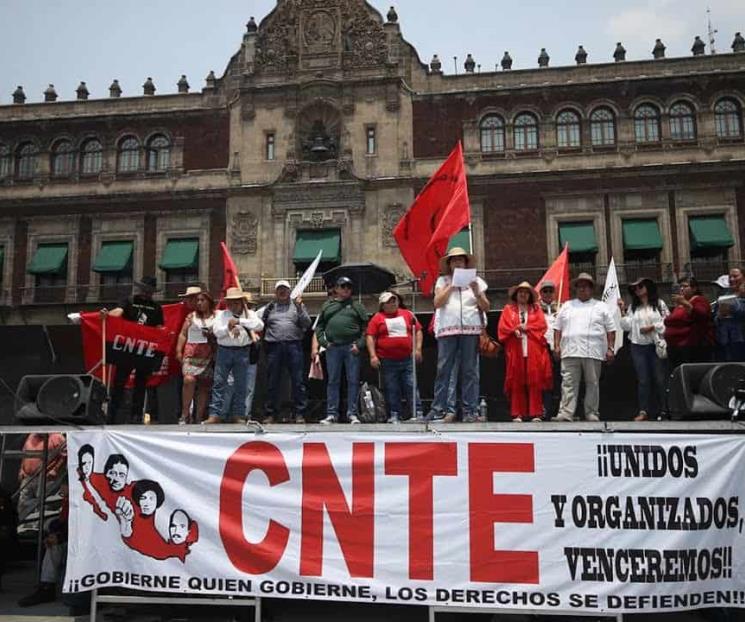 Logra CNTE aumento salarial del 13% tras protestas y plantones