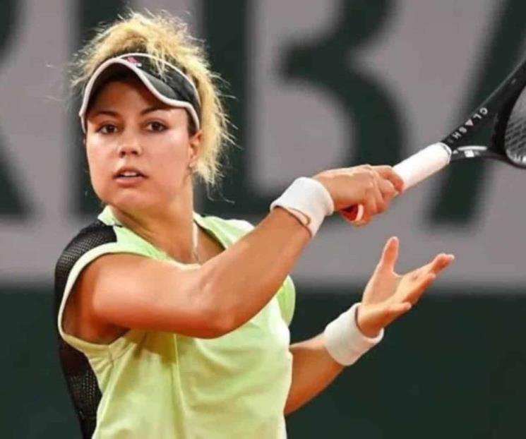 Cae Renata Zarazúa en la primera ronda del Roland Garros 