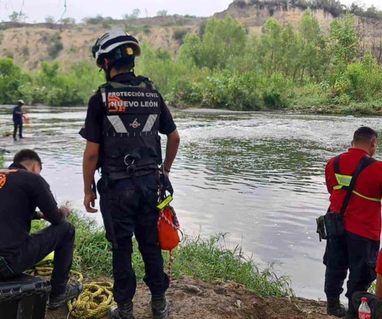 Rescatan cuerpo de hombre en el Río Santa Catarina