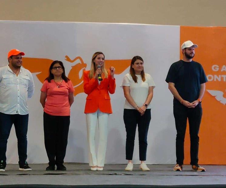 Anuncia Mariana Rodríguez ventaja en Monterrey
