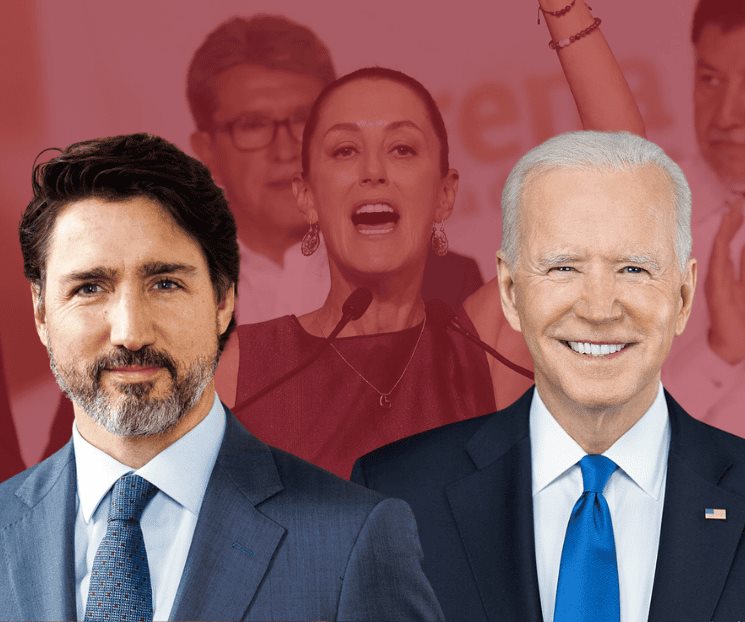 Biden y Trudeau felicitan a Sheinbaum por su victoria electoral