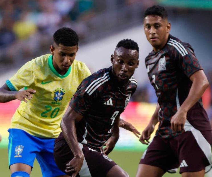 El Tri  cae en amistoso ante Brasil