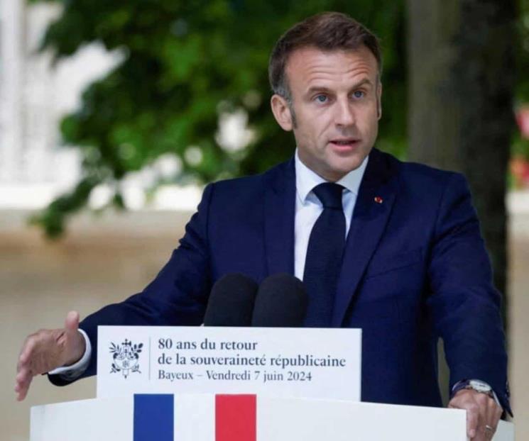 Emmanuel Macron dice que no renunciará tras elecciones legislativas