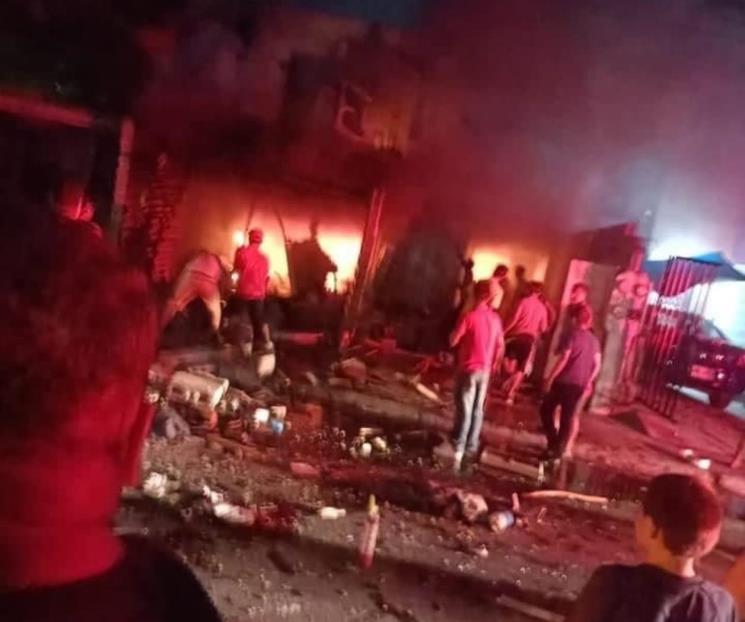 Muere bebé tras explosión de casa en Escobedo