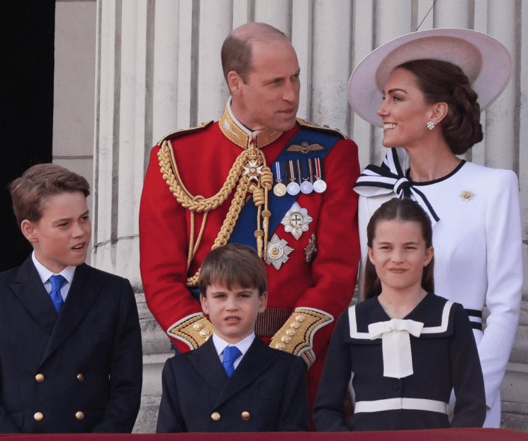 Reaparece Kate Middleton en el Trooping the Colour tras cáncer