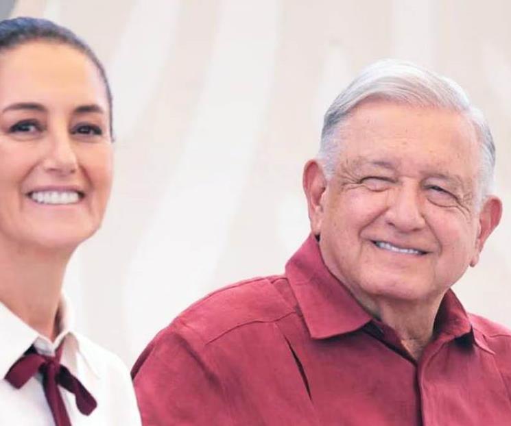 Asegura López Obrador que con Claudia no habrá retrocesos