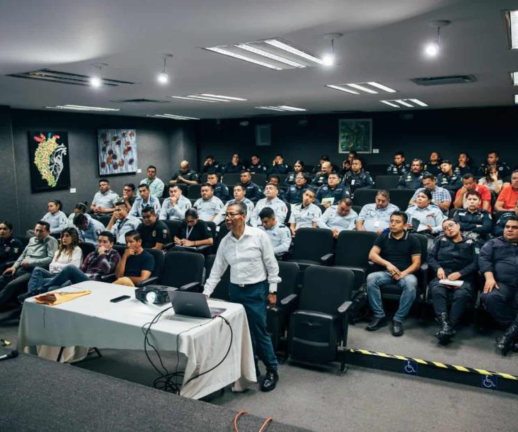 Acuden policías de Gpe a curso ´Registro Nacional de Detenciones