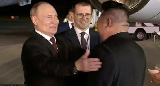 Acuerdan Putin y Kim cooperación para enfrentar a Occidente