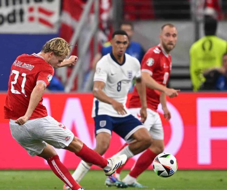 Empatan Inglaterra y Dinamarca en la Eurocopa
