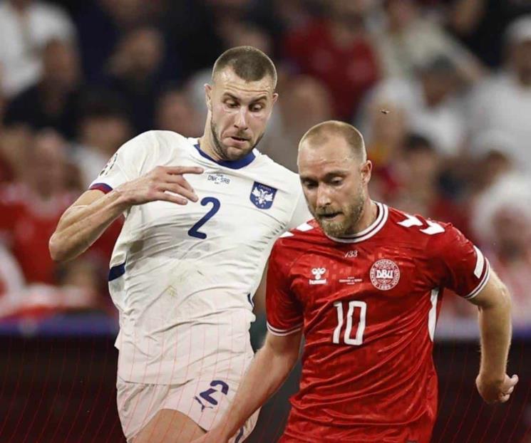 Dinamarca avanza en Eurocopa; va contra Alemania