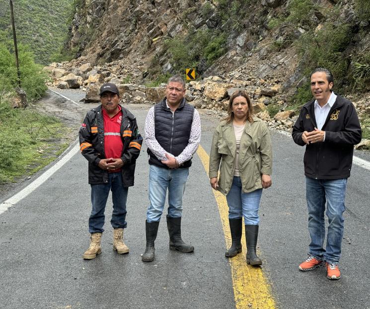 Inicia rehabilitación de la carretera Linares-San Roberto