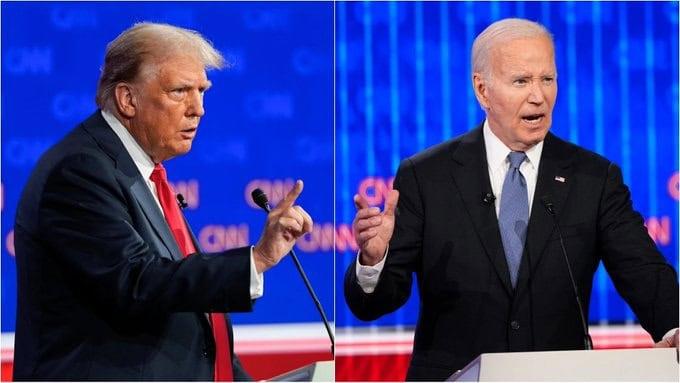 Prevalecen insultos en primer debate entre Biden y Trump