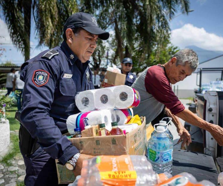 Hacen donativo policías de Guadalupe