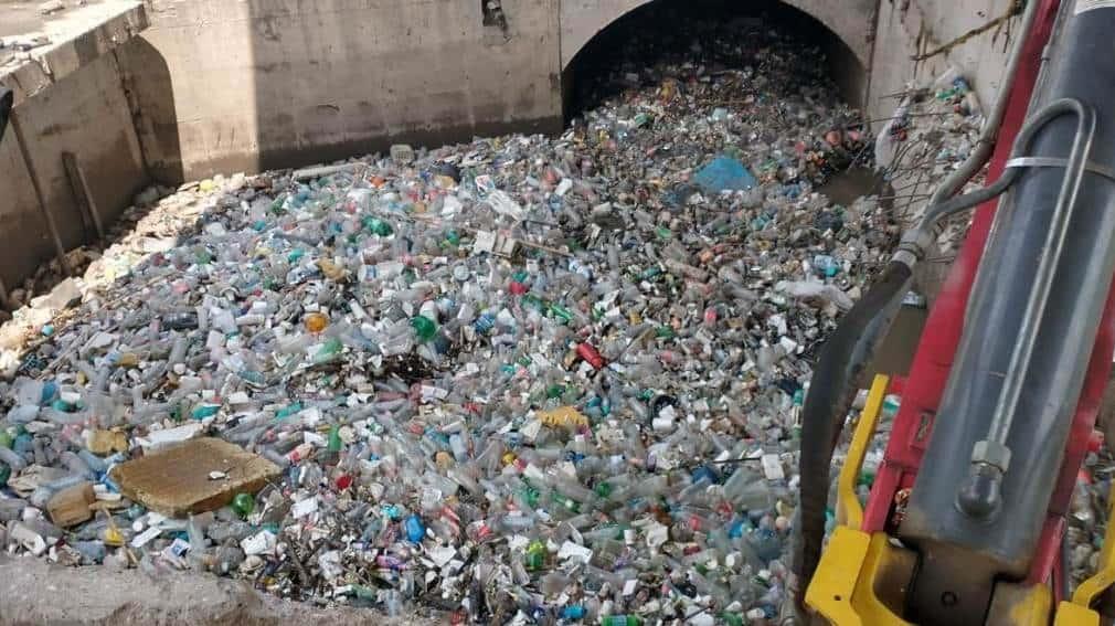 CAEM retira más de 650 toneladas de basura del drenaje