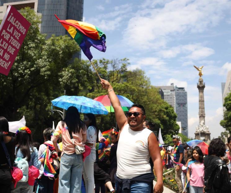 Así se vive la Marcha del Orgullo LGBT+ en la Ciudad de México