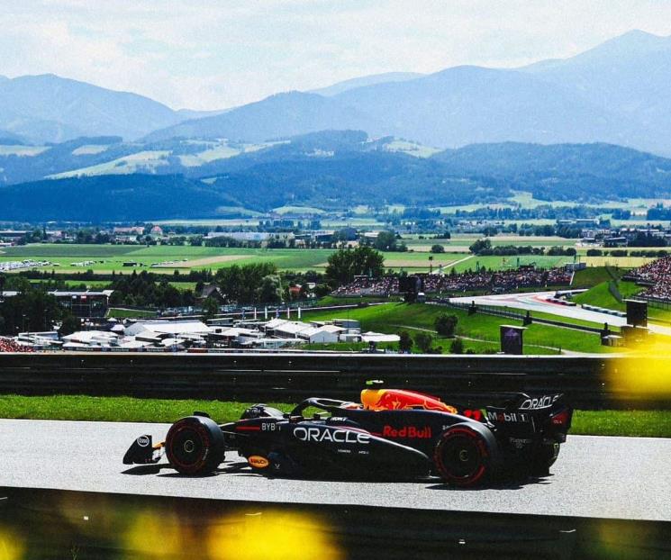 Queda Checo Pérez séptimo en el Gran Premio de Austria