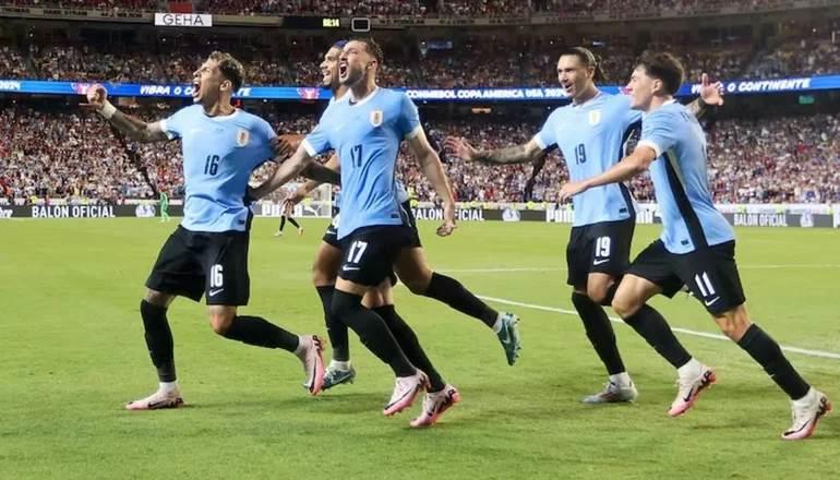 Estados Unidos pierde con Uruguay y se queda en fase de grupos