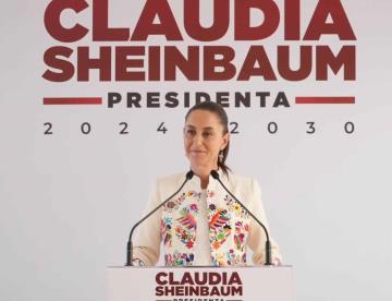 Claudia Sheinbaum envía reforma para la no reelección de senadores