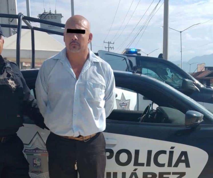 Amenaza con arma blanca a chofer de camión