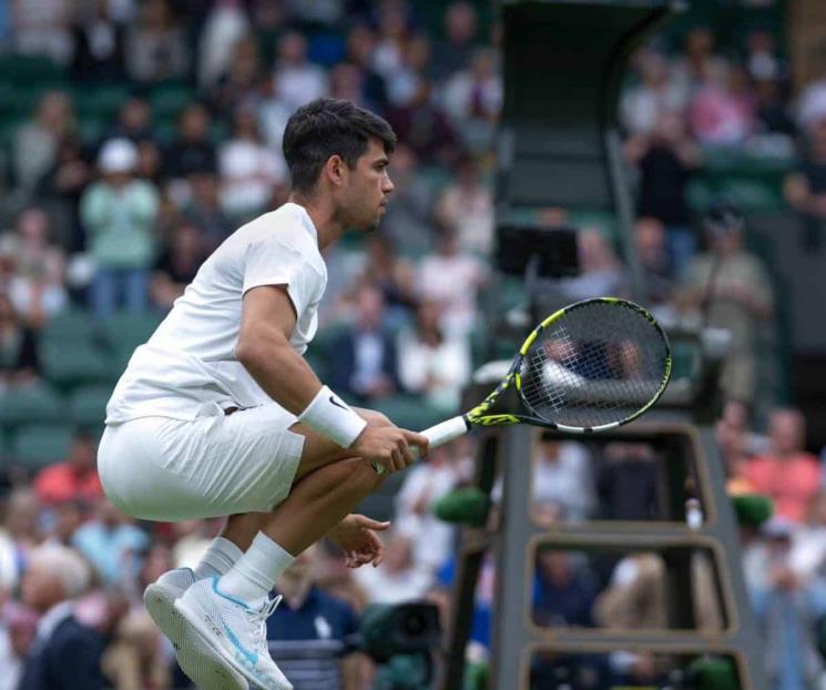 Avanza Carlos Alcaraz a la tercera ronda del Wimbledon