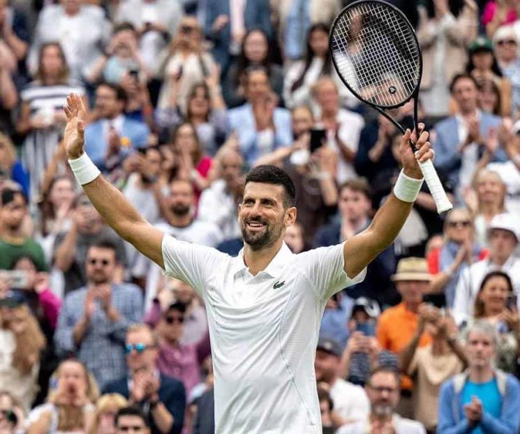 Avanza contundente Djokovic a tercera ronda de Wimbledon