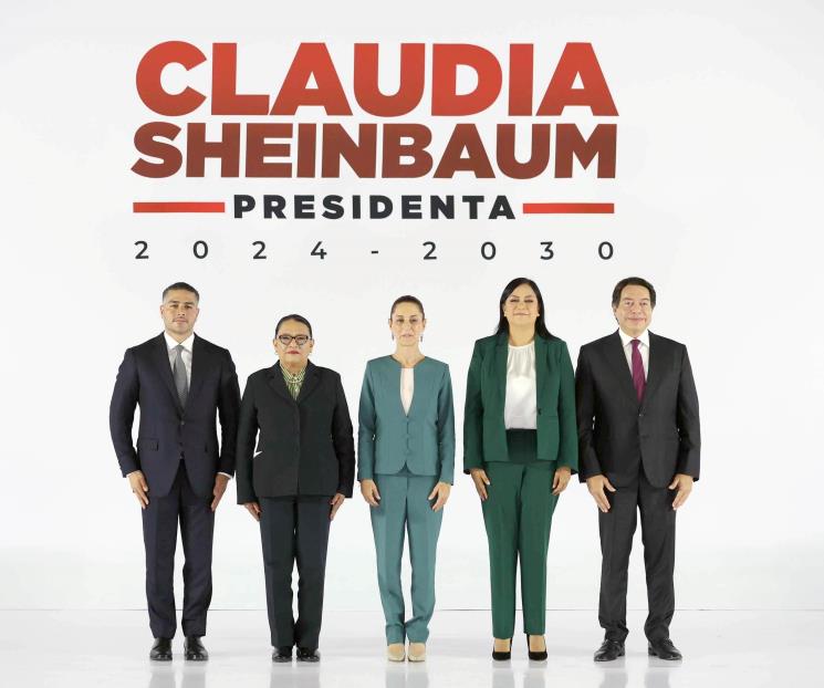 Claudia Sheinbaum presenta a tercera parte del gabinete