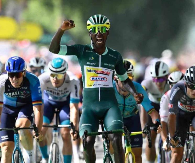 Gana Biniam Girmay la etapa 12 del Tour de Francia 