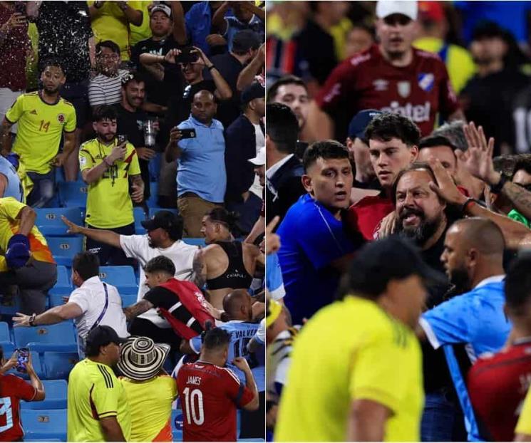 Darwin Núñez de Uruguay se agarra a golpes con fans de la Selección