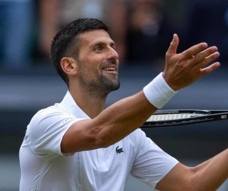 Se clasifica Novak Djokovic a la final de Wimbledon