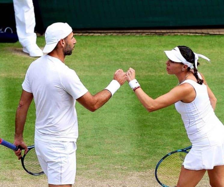 ¡Histórico! Avanzan mexicanos a final de dobles mixtos en Wimbledon