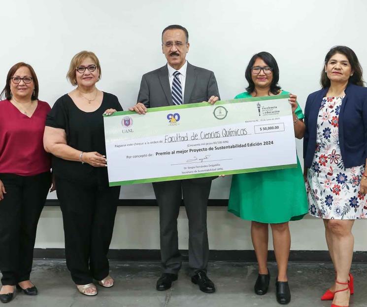 Gana proyecto de FCQ concurso de sustentabilidad UANL