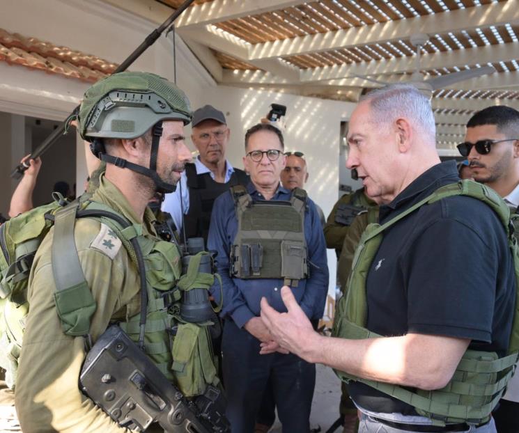 Realiza Netanyahu visita sorpresa a tropas en Gaza