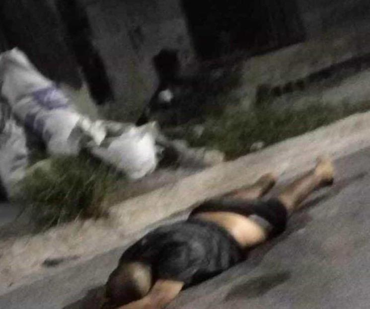 Asesina pistolero a hombre de un balazo en Santa Catarina