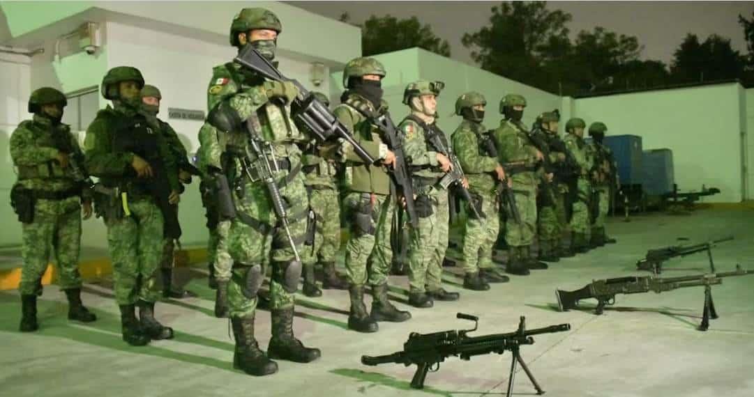 Llegan a Nuevo Laredo 100 miembros de élite del Ejército