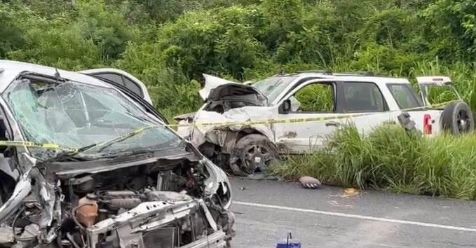 Choque deja 5 muertos y 6 heridos en Carretera Victoria - Monterrey
