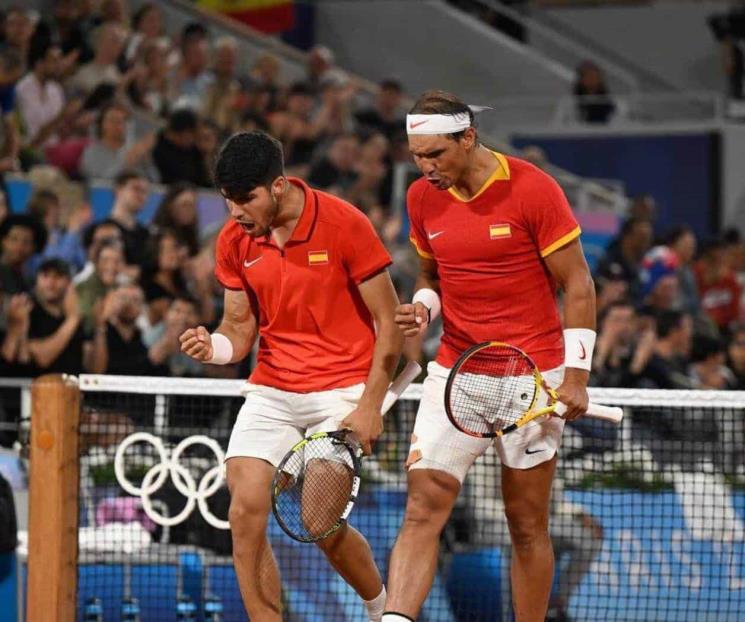Debutan con victoria Nadal y Alcaraz en París 2024