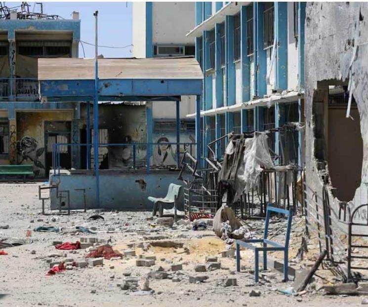 Ataca Israel escuela de Gaza, mueren 30 personas 