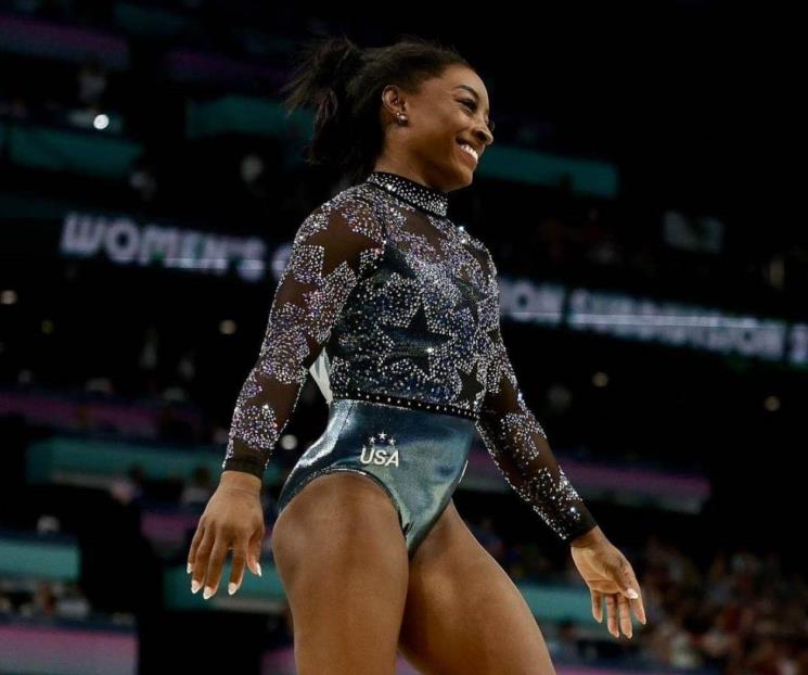 Simone Biles brilla y aspira a ganar todos los oros en París 2024