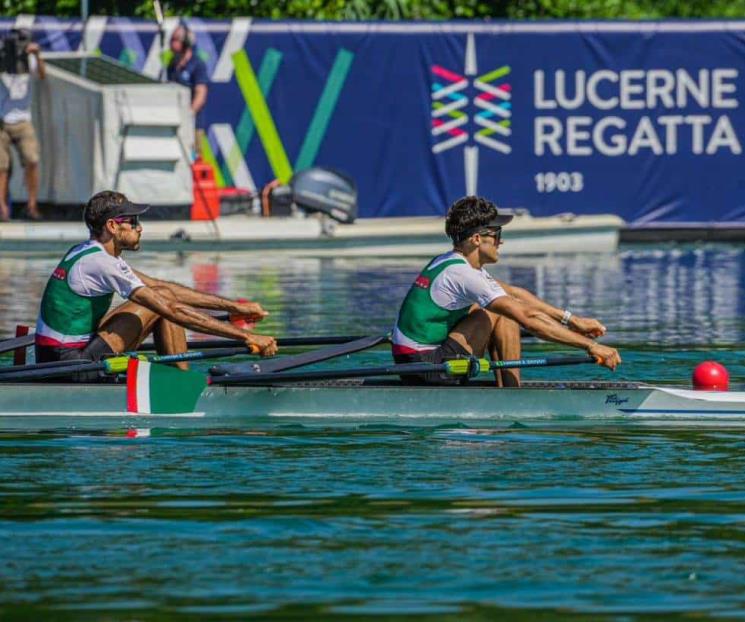 Remeros mexicanos logran repechaje y aún aspiran a medallas