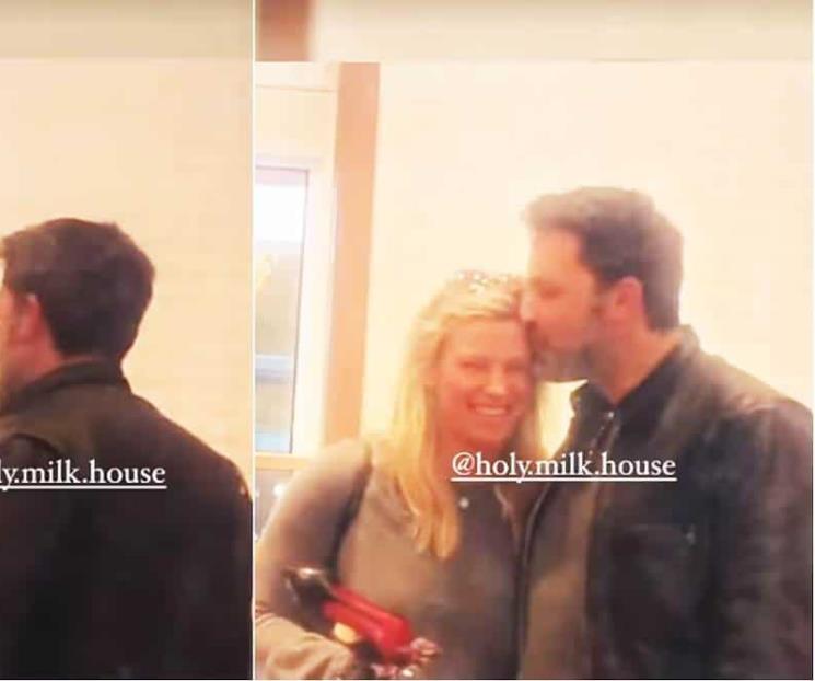 Filtran video de Ben Affleck saliendo con una exnovia