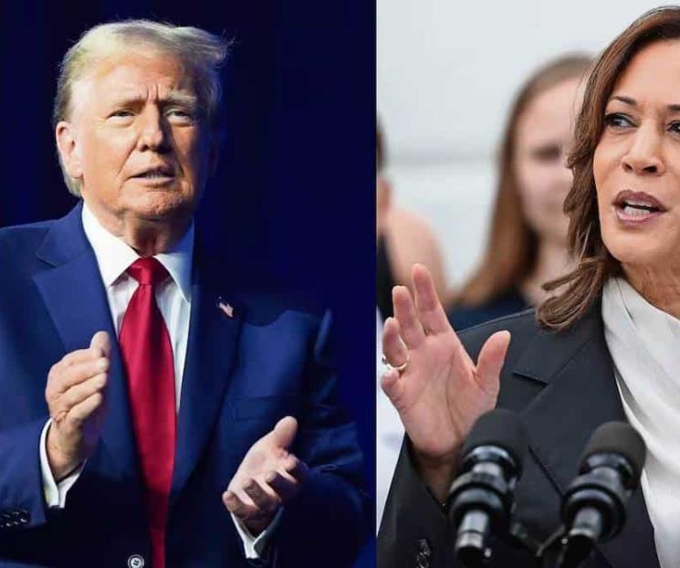 Acepta Trump debatir con Kamala Harris