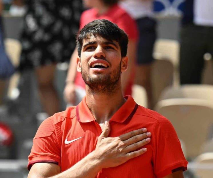 Avanza  Carlos Alcaraz a la final en el tenis olímpico